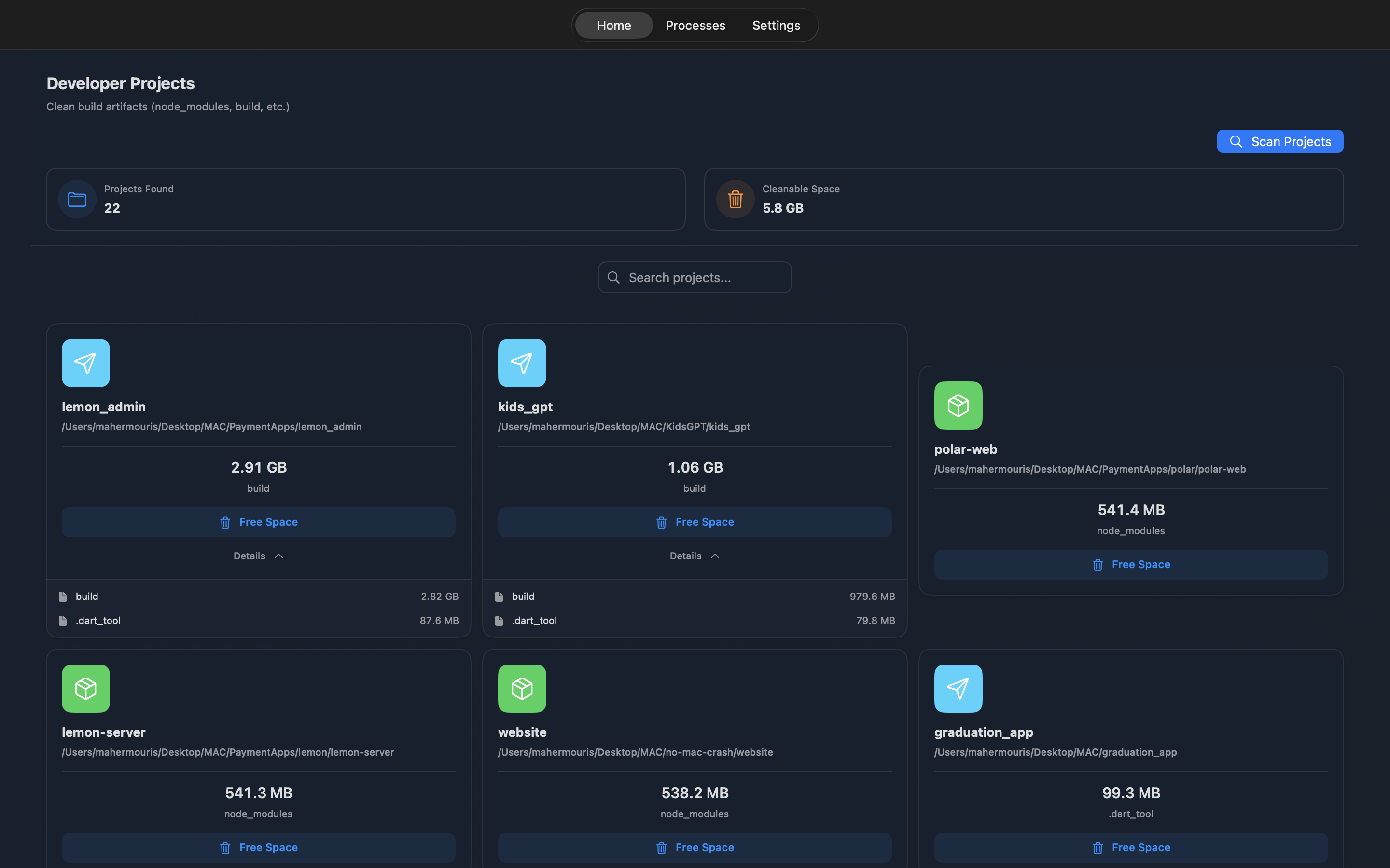 MacRevive - Cleanup Features